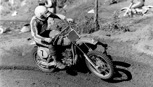 Ruskeasanta 1979 joukkue MM-500. Andre Malherbe